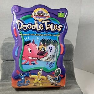 Cranium Doodle Tales The Game of Silly Sketches & Crazy Captions SEALED in Tin